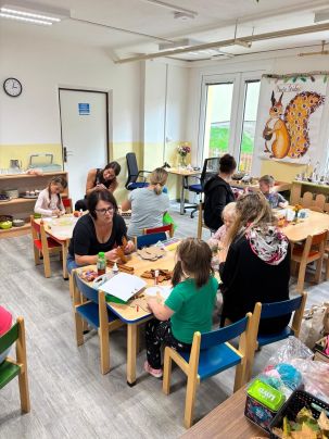 Podzimní tvoření u Veverek Podzimní tvoření u Veverek