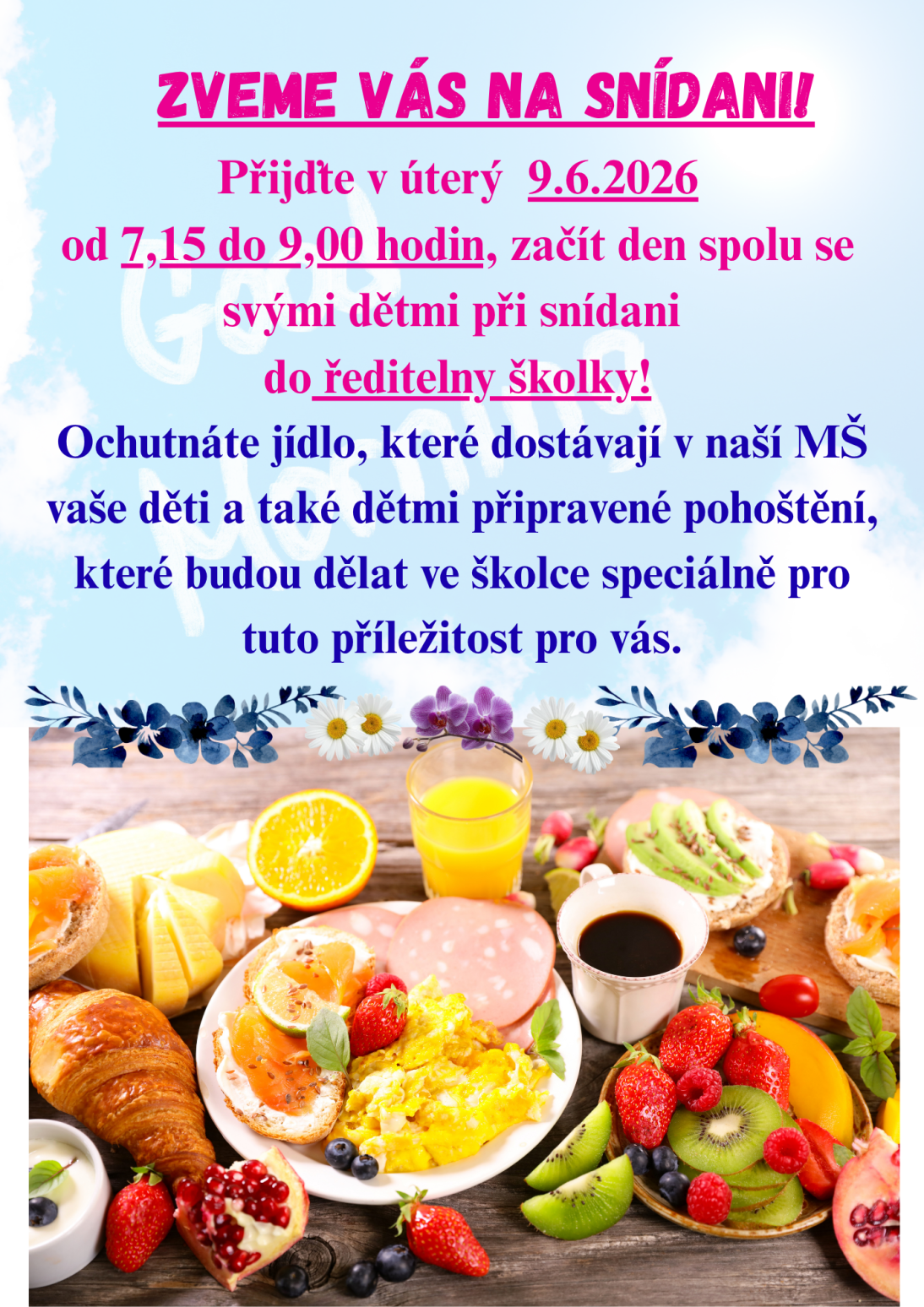 ZVEME VÁS NA&nbsp;SNÍDANI! (1)